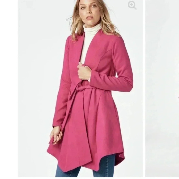 JF Asymmetrical Tie Coat - Picture 6 of 12